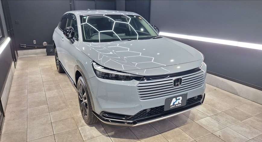 【ホンダ ヴェゼル】ガードグレイズ ボディ磨き 茨城県結城郡より