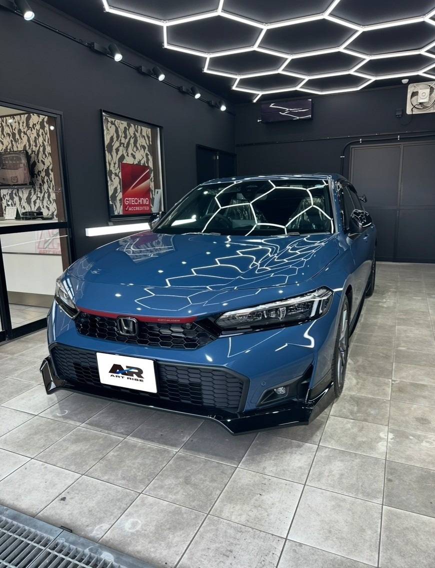 ホンダ シビック】ガードグレイズ ボディ磨き 茨城県つくばみらい市