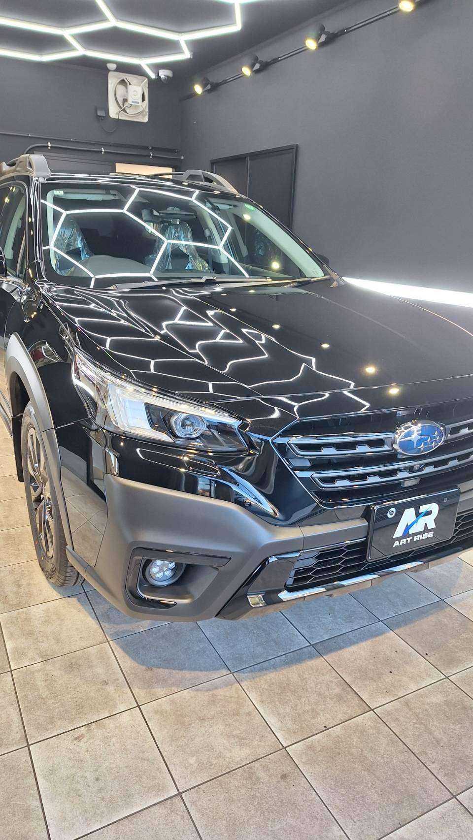 【スバル アウトバック】リアルガラスコートM 新車コース 茨城県つくば市より