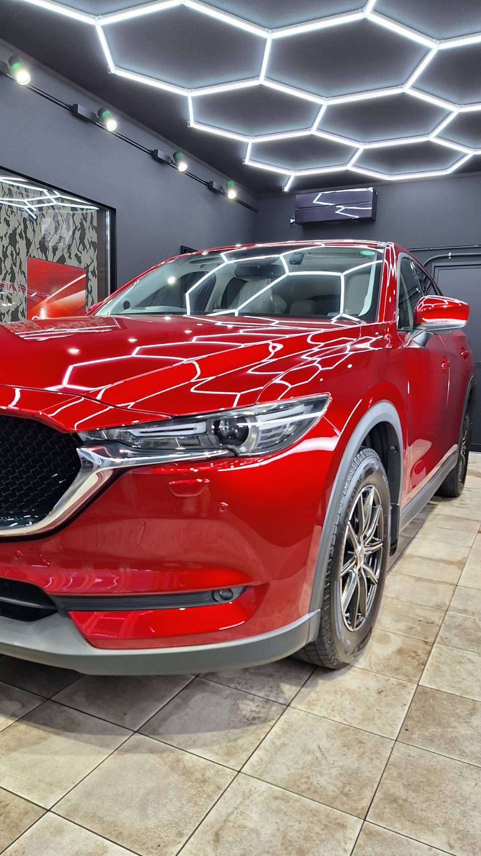 【マツダ CX-5】リアルガラスコートM ボディ磨き 茨城県つくば市より