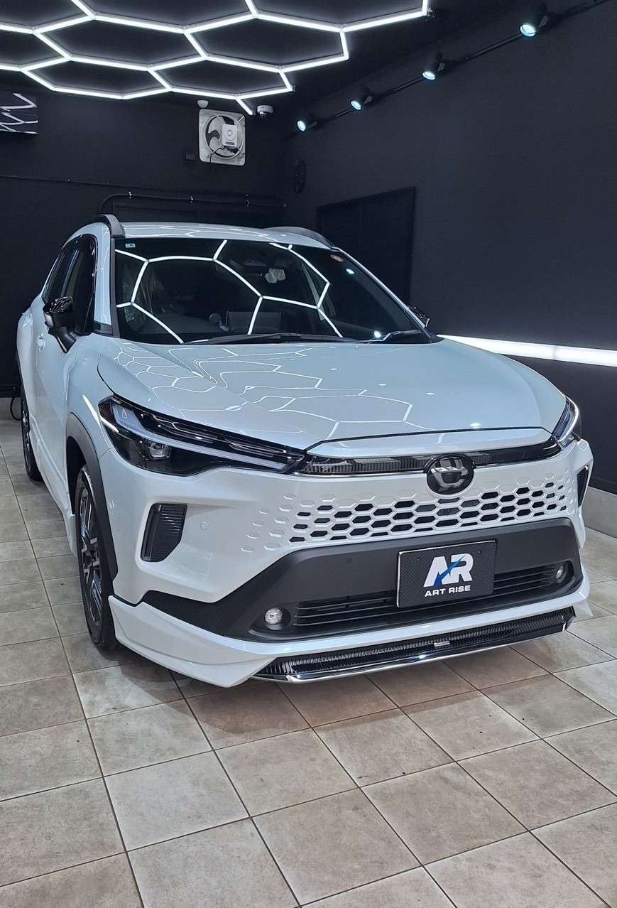 【トヨタ カローラクロス】リアルガラスコートR 新車コース 茨城県結城郡より