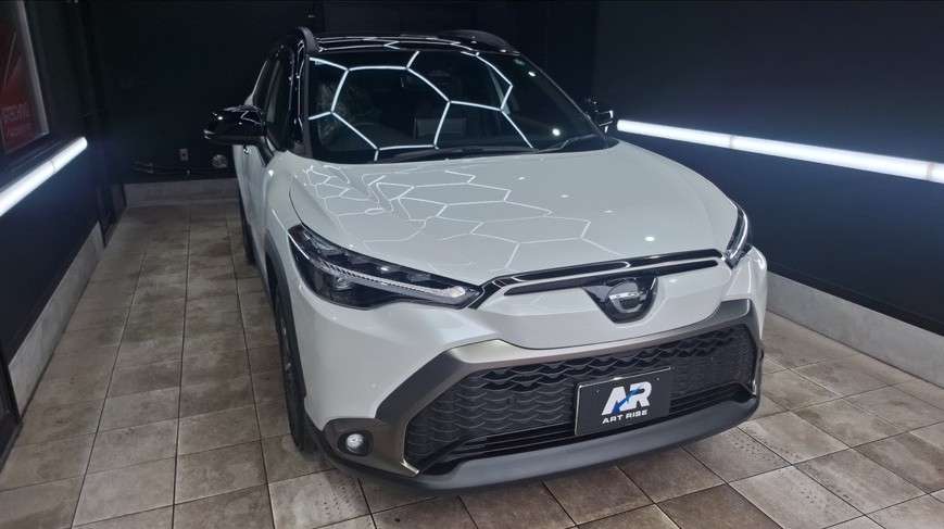 【トヨタ カローラクロス】ガードグレイズ ボディ磨き 茨城県つくば市より