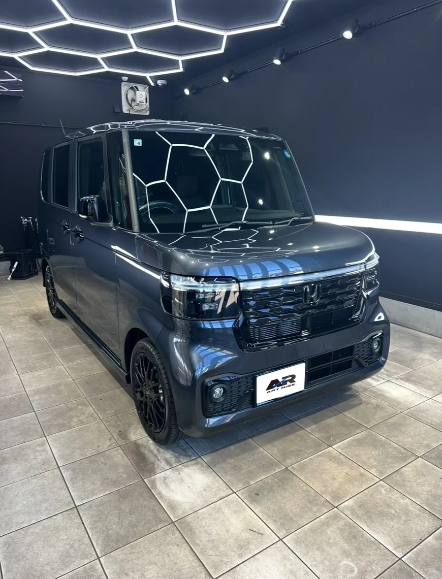 【ホンダ N-BOX】リアルガラスコートM ボディ磨き 茨城県つくば市より
