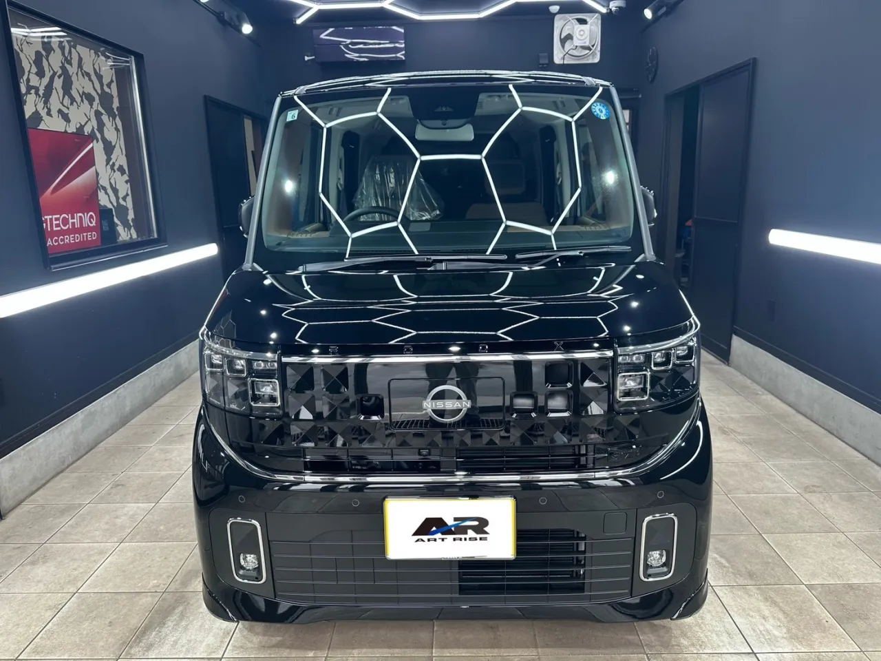 【日産 ルークス】グラヴィス ボディ磨き 茨城県常総市より