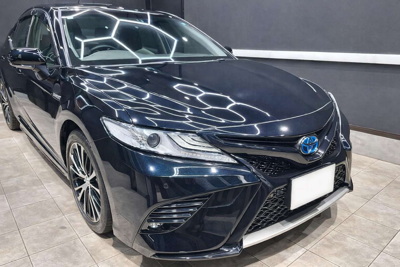 【トヨタ カムリ】リアルガラスコートR ボディ磨き 茨城県常総市より