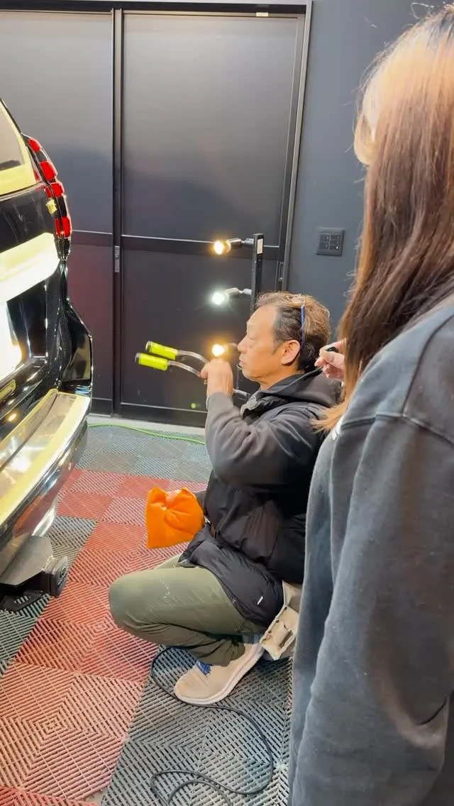 日中にギンギラギンにライトつけてたからなんでか聞いてみた