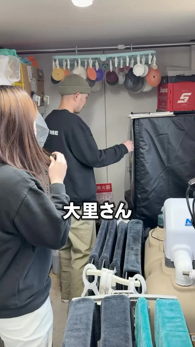 倉庫の奥で何してるのか聞いてみた