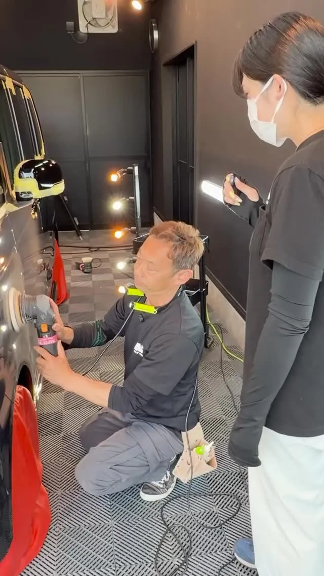 新車なのに磨く必要があるの？？？